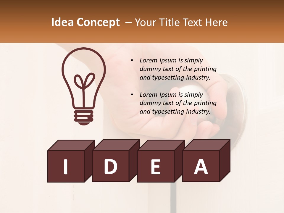 Equipment Industry Cold PowerPoint Template