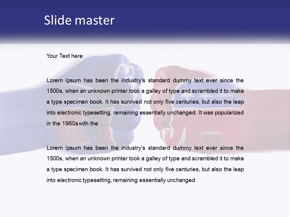 White Technology Ventilation PowerPoint Template