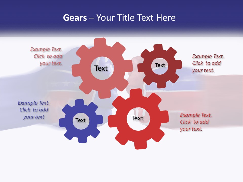 White Technology Ventilation PowerPoint Template