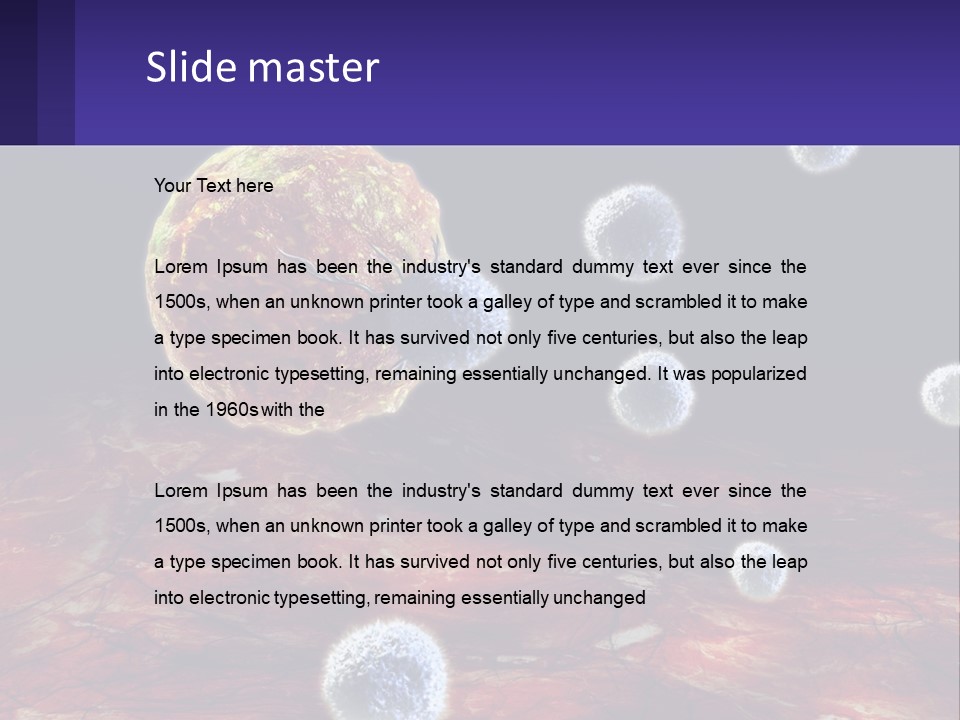 Electric Supply Ventilation PowerPoint Template