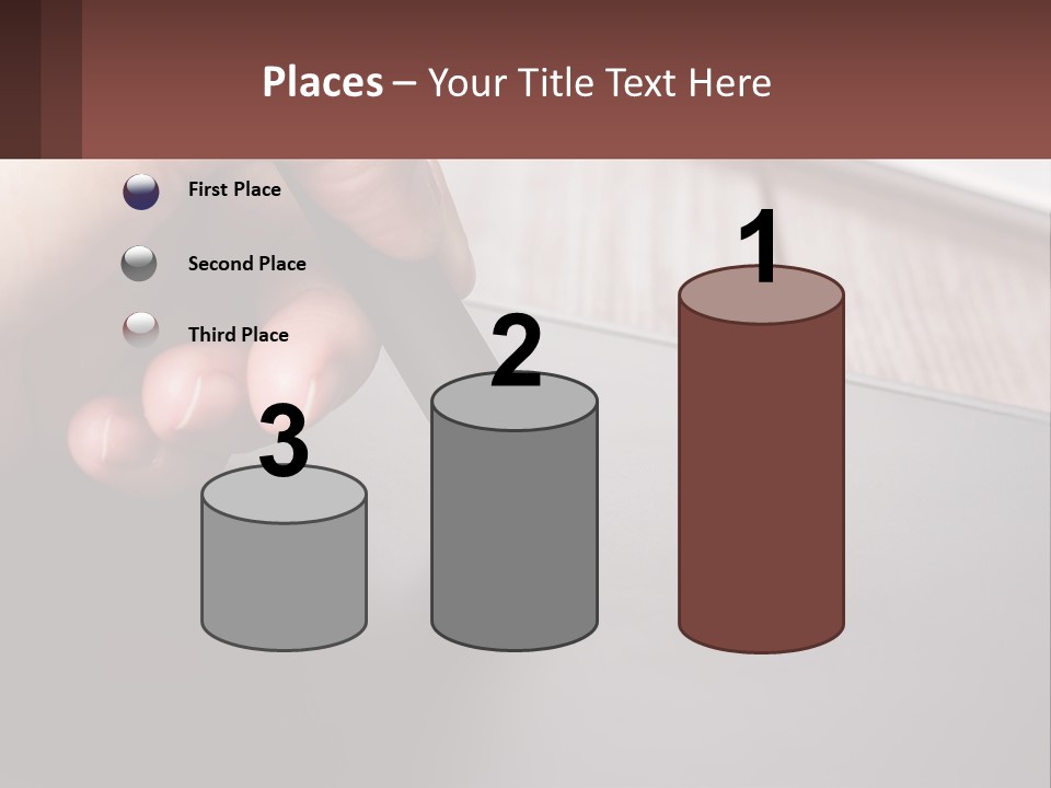 White Cold Equipment PowerPoint Template