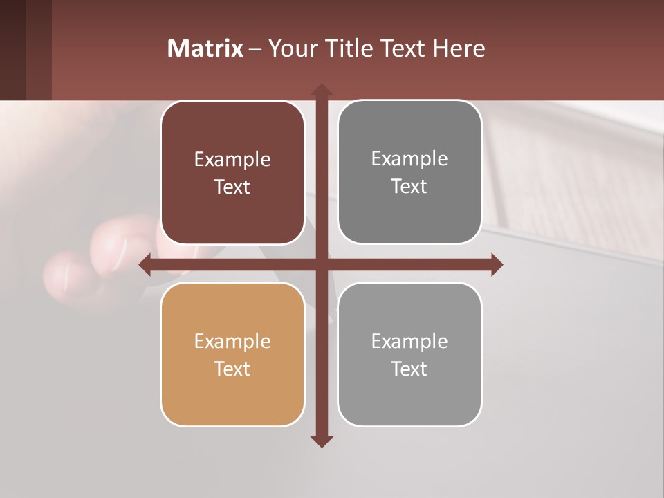White Cold Equipment PowerPoint Template
