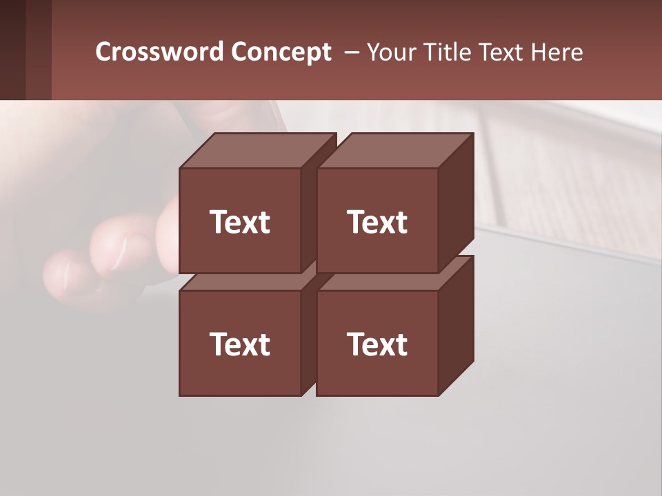 White Cold Equipment PowerPoint Template