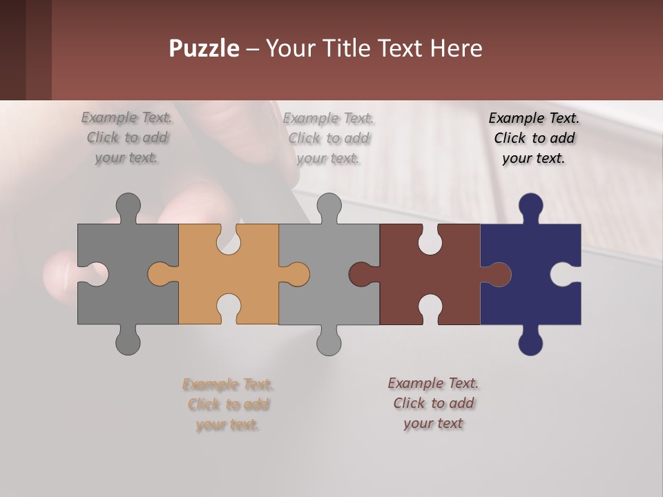 White Cold Equipment PowerPoint Template