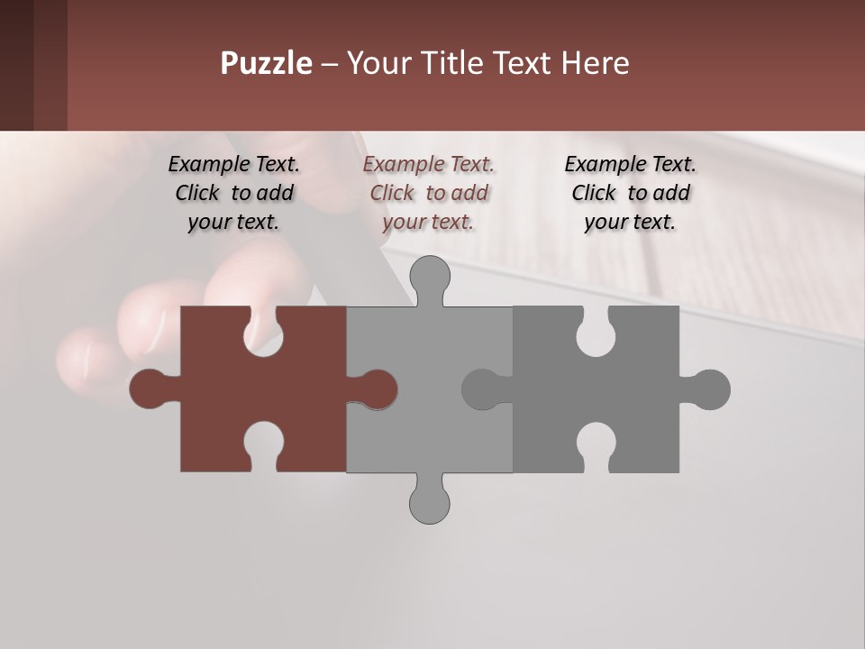 White Cold Equipment PowerPoint Template