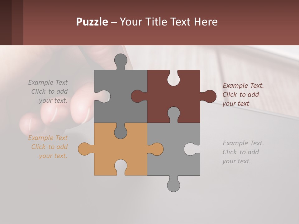 White Cold Equipment PowerPoint Template