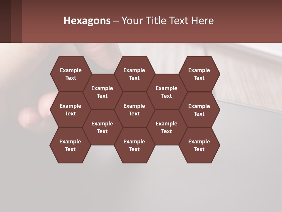 White Cold Equipment PowerPoint Template