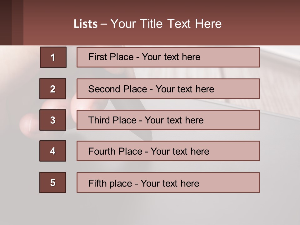 White Cold Equipment PowerPoint Template