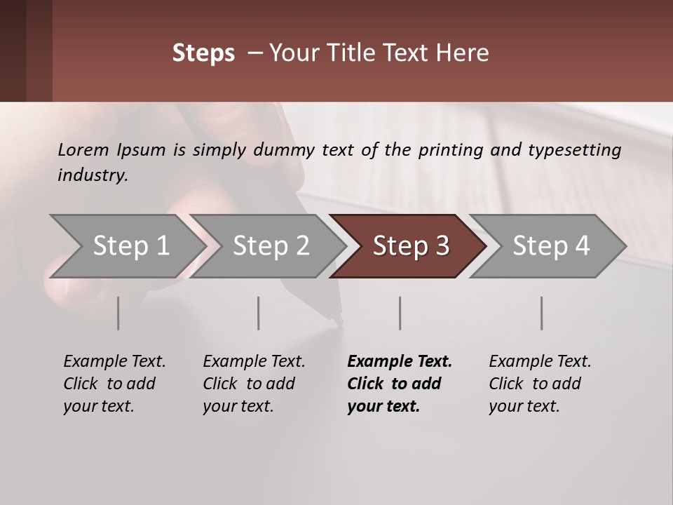 White Cold Equipment PowerPoint Template