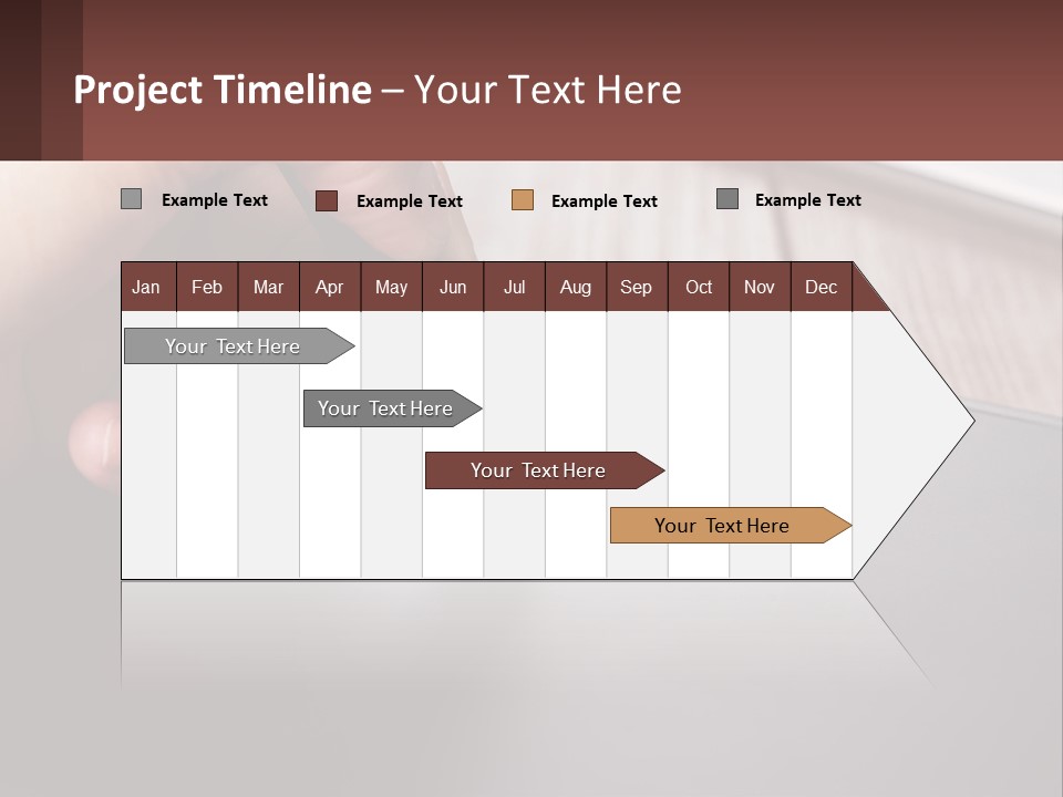 White Cold Equipment PowerPoint Template