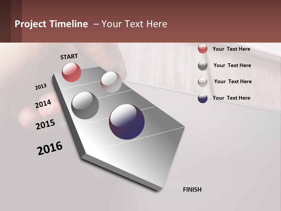 White Cold Equipment PowerPoint Template