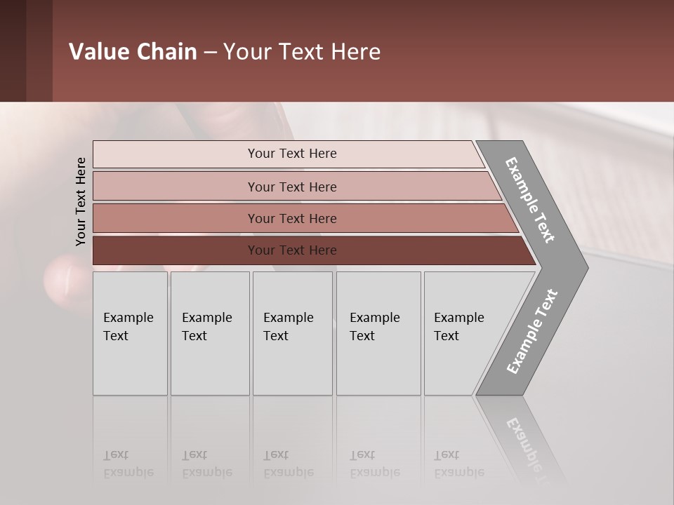 White Cold Equipment PowerPoint Template