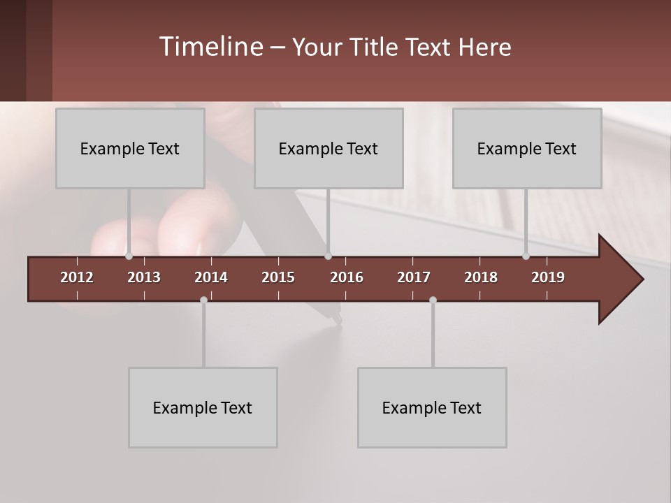White Cold Equipment PowerPoint Template