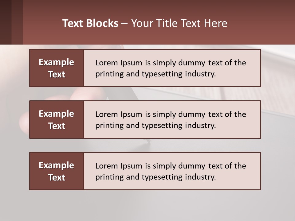 White Cold Equipment PowerPoint Template