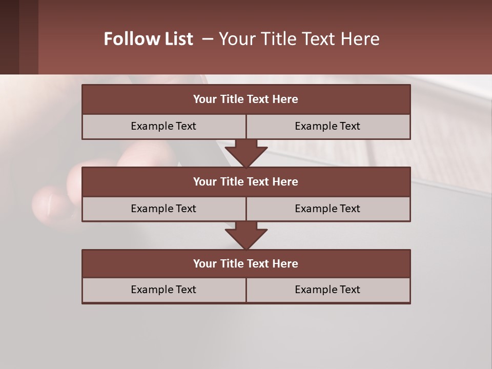White Cold Equipment PowerPoint Template