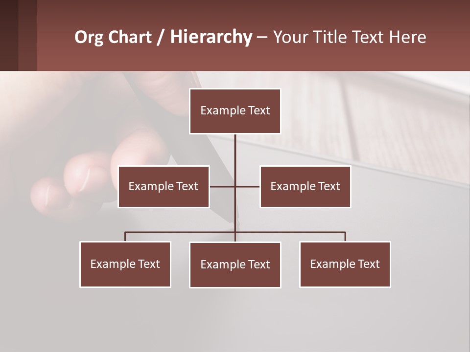 White Cold Equipment PowerPoint Template