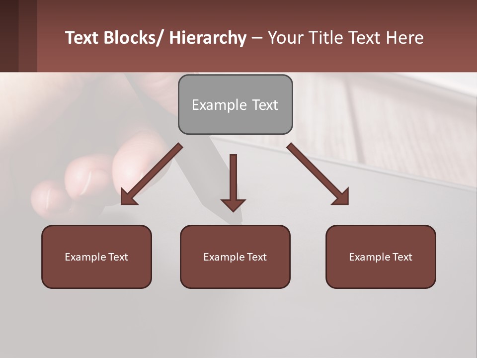 White Cold Equipment PowerPoint Template