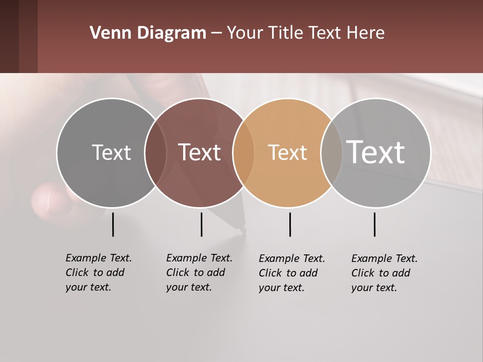 White Cold Equipment PowerPoint Template