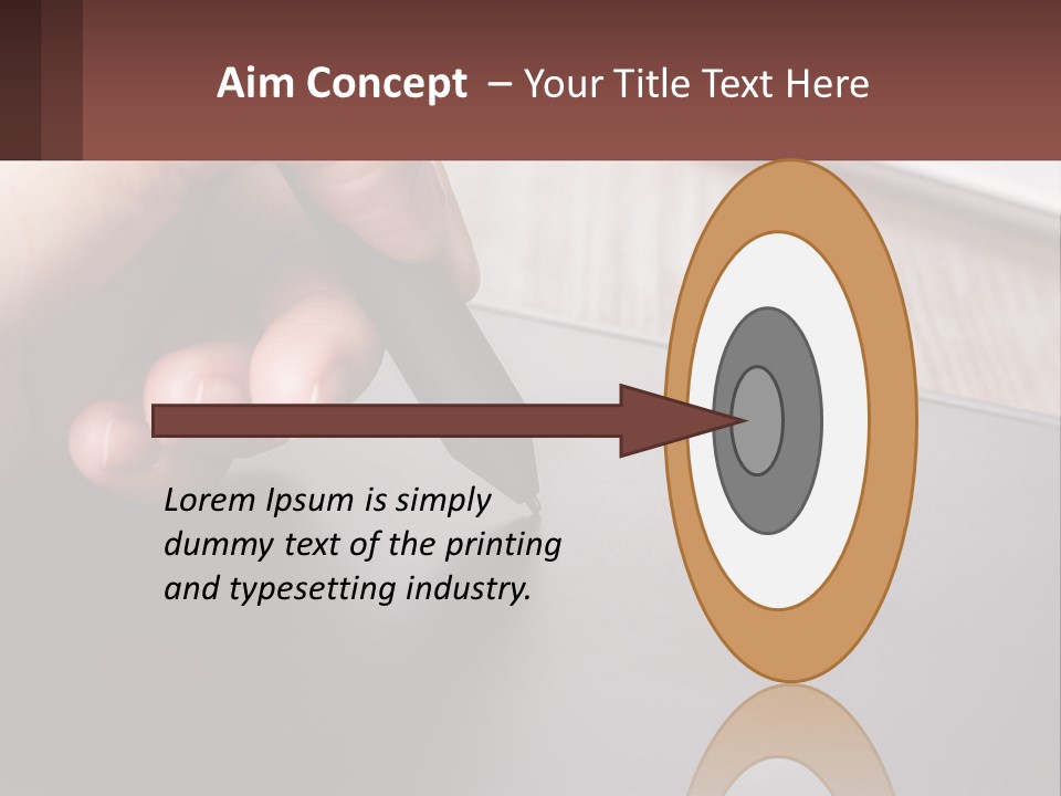 White Cold Equipment PowerPoint Template