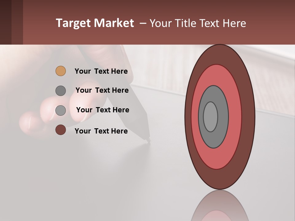 White Cold Equipment PowerPoint Template