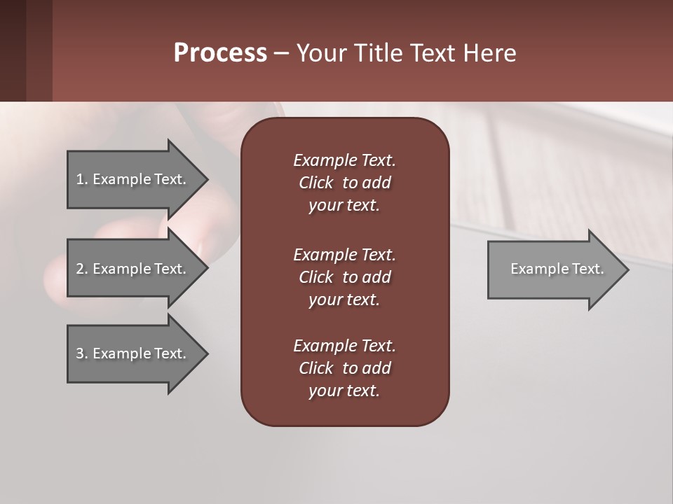 White Cold Equipment PowerPoint Template