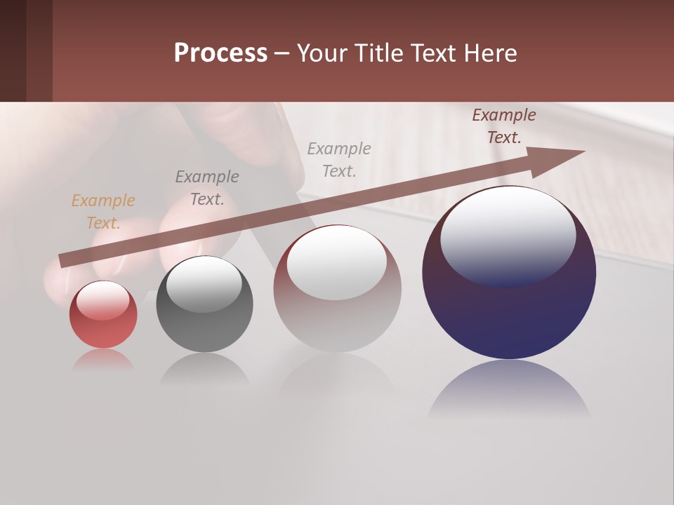 White Cold Equipment PowerPoint Template