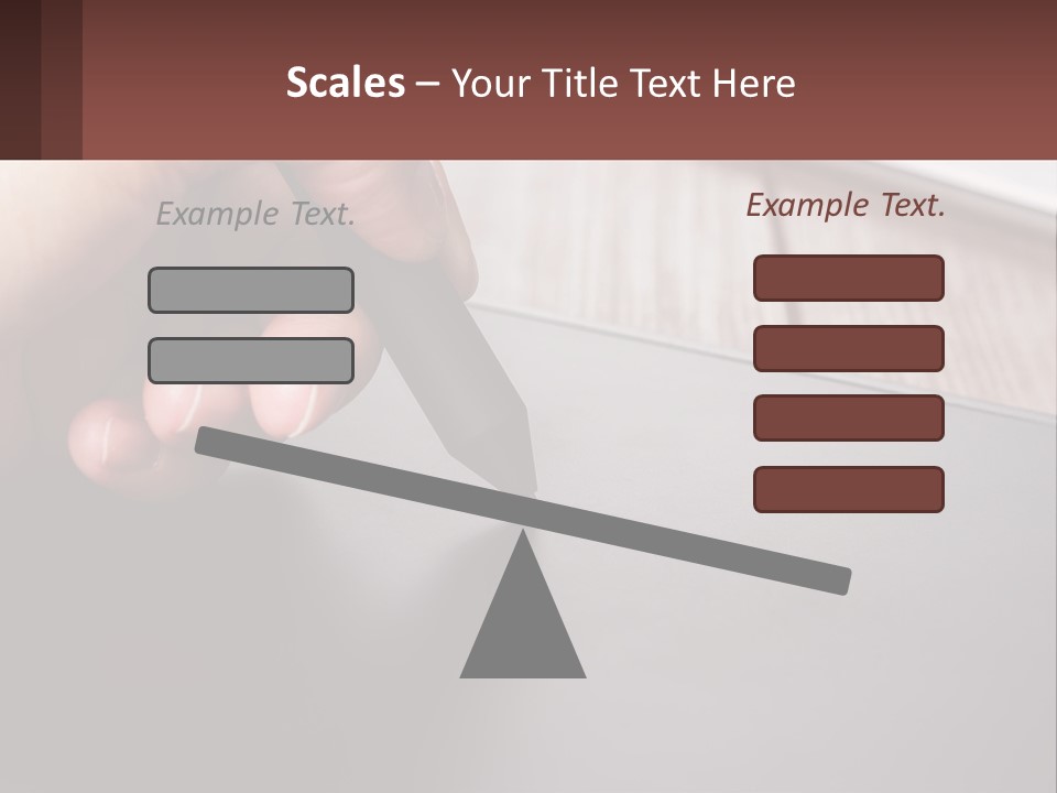 White Cold Equipment PowerPoint Template