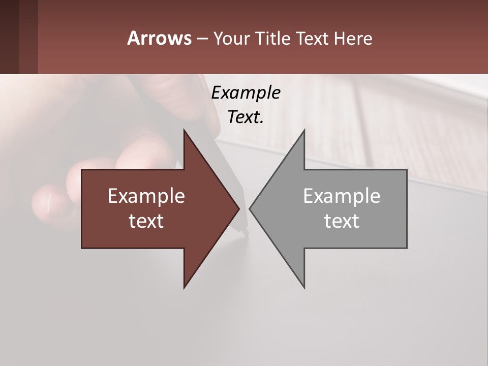 White Cold Equipment PowerPoint Template