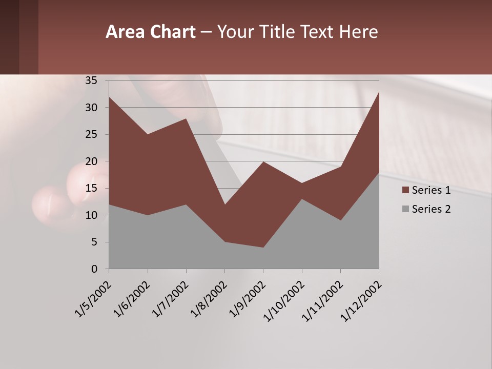 White Cold Equipment PowerPoint Template