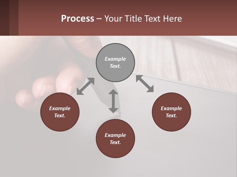 White Cold Equipment PowerPoint Template