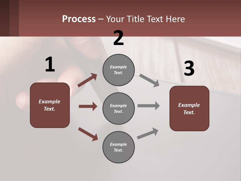 White Cold Equipment PowerPoint Template