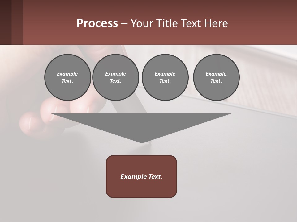 White Cold Equipment PowerPoint Template