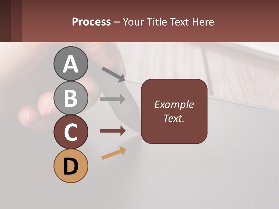 White Cold Equipment PowerPoint Template