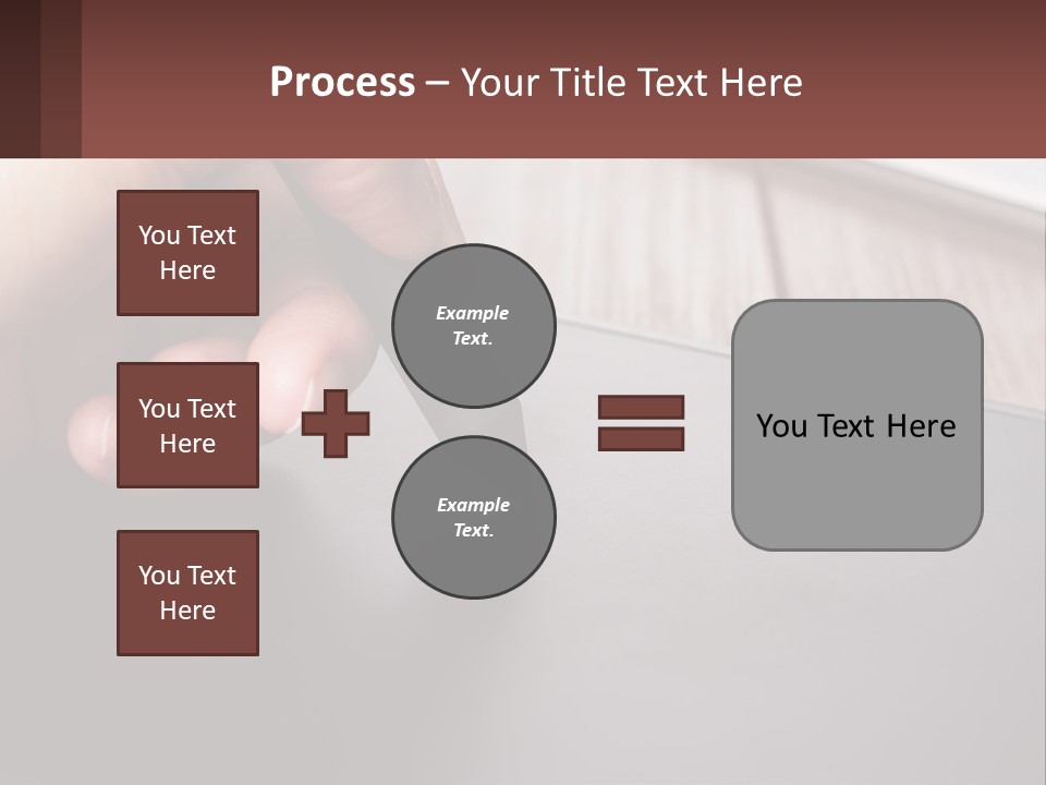White Cold Equipment PowerPoint Template