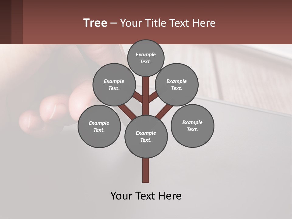 White Cold Equipment PowerPoint Template