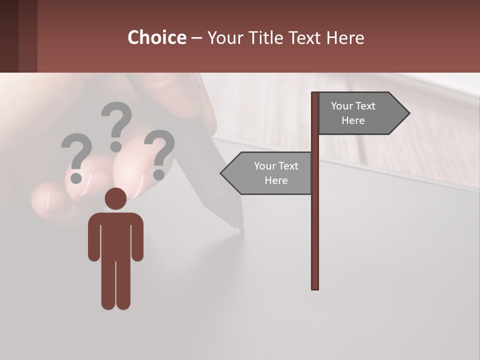 White Cold Equipment PowerPoint Template