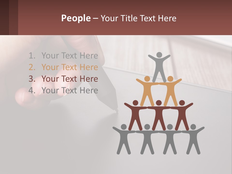 White Cold Equipment PowerPoint Template