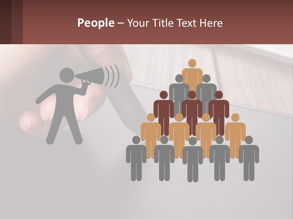 White Cold Equipment PowerPoint Template