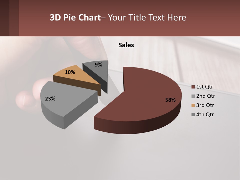 White Cold Equipment PowerPoint Template