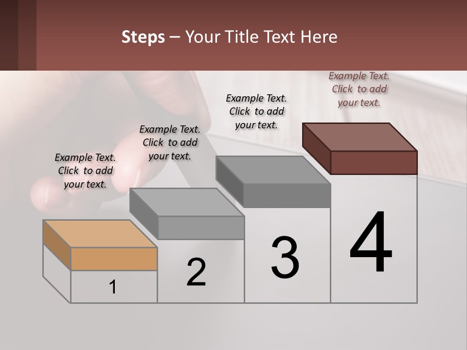 White Cold Equipment PowerPoint Template