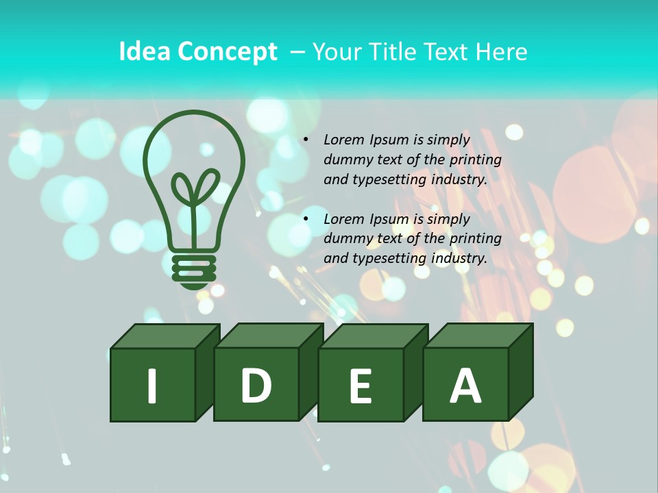Climate Technology Equipment PowerPoint Template