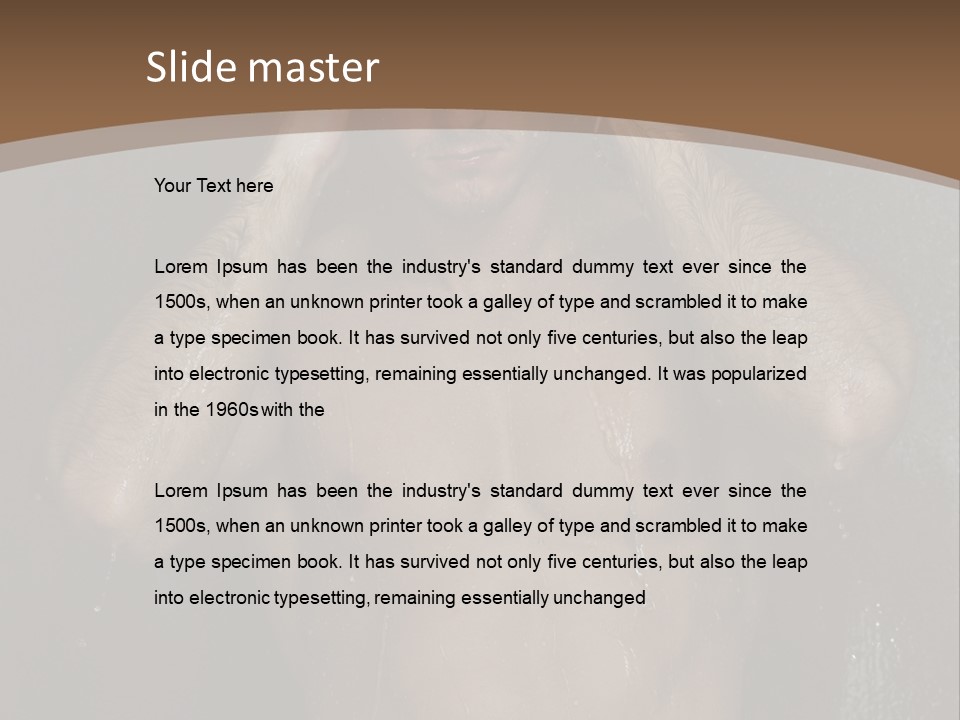 Conditioner Electric White PowerPoint Template