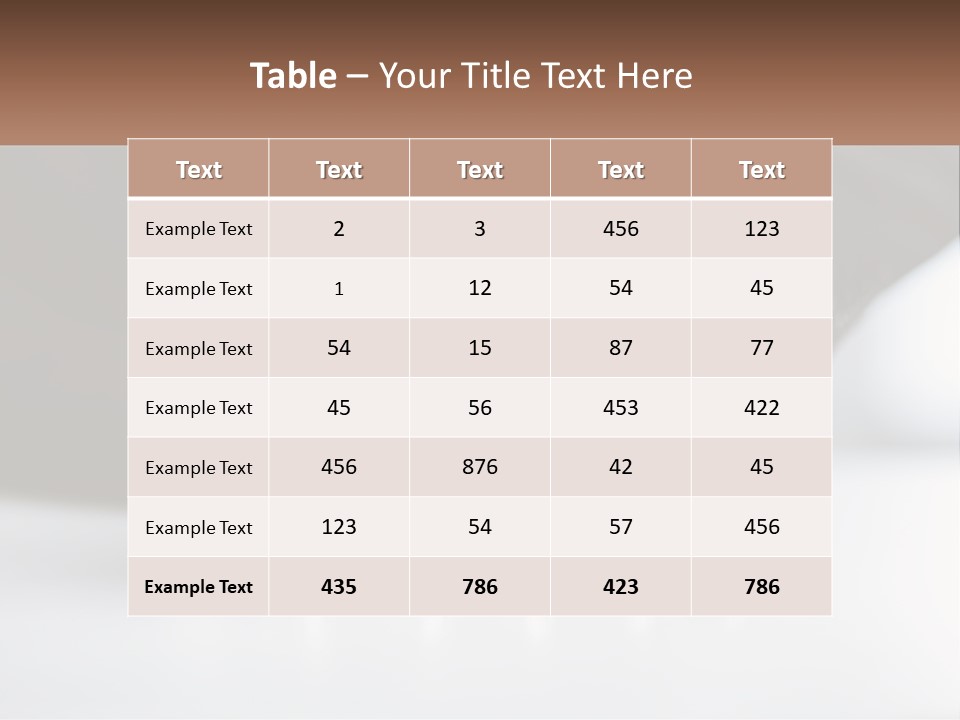 Supply Unit Cold PowerPoint Template