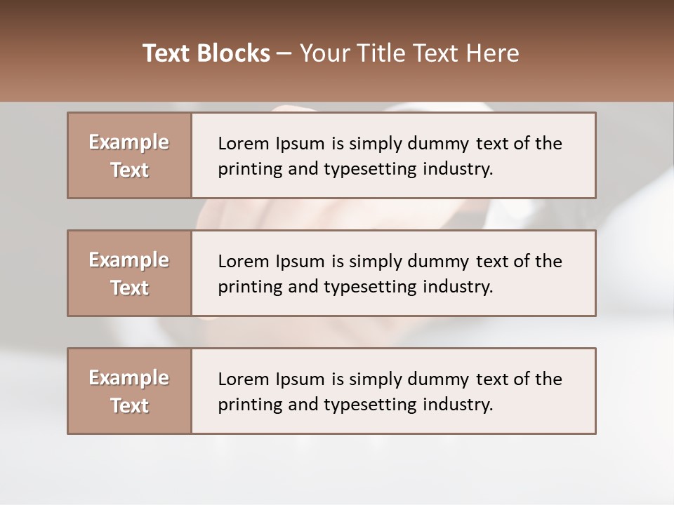 Supply Unit Cold PowerPoint Template