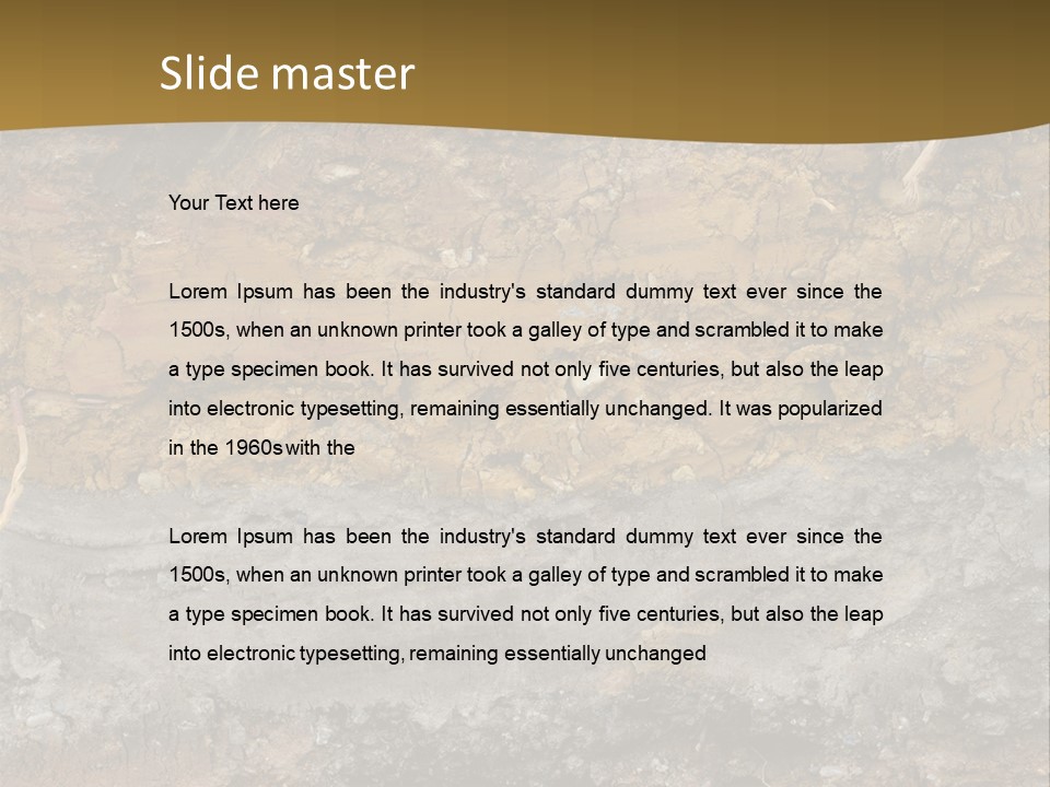 Supply Condition Equipment PowerPoint Template