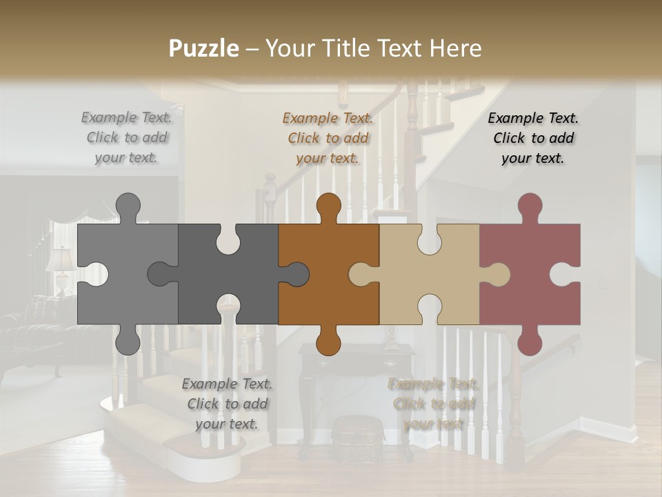 Cold System Heat PowerPoint Template