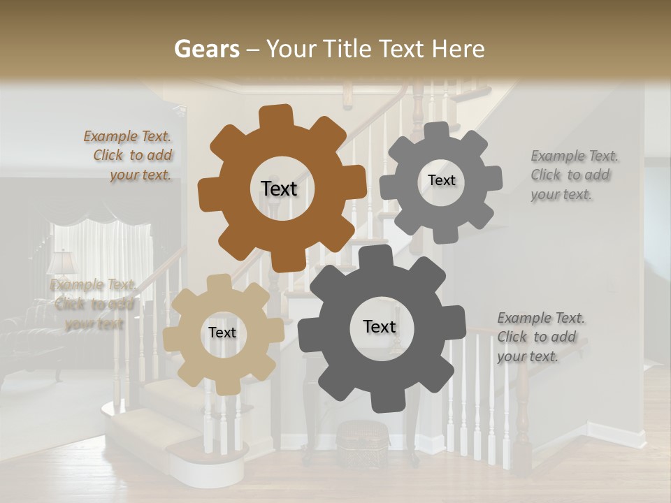 Cold System Heat PowerPoint Template