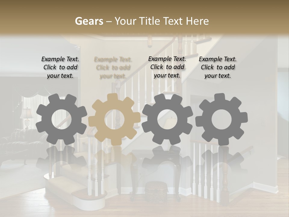 Cold System Heat PowerPoint Template