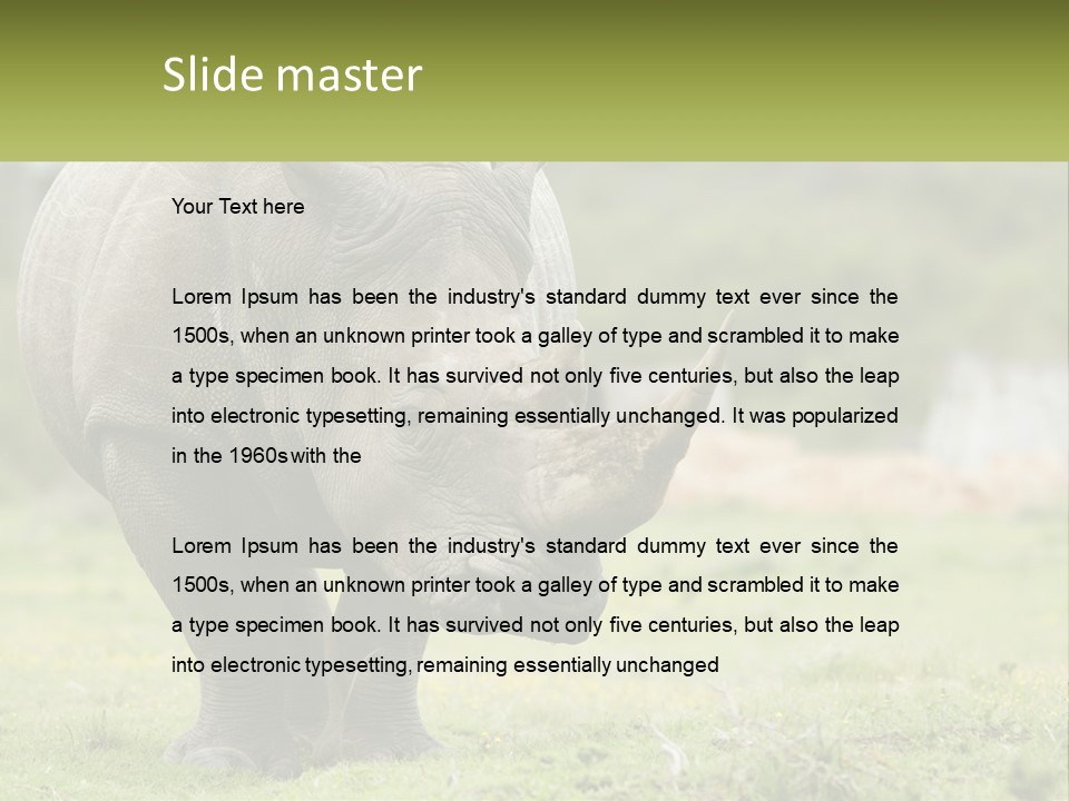 Power Supply Technology PowerPoint Template