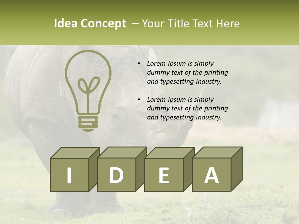 Power Supply Technology PowerPoint Template